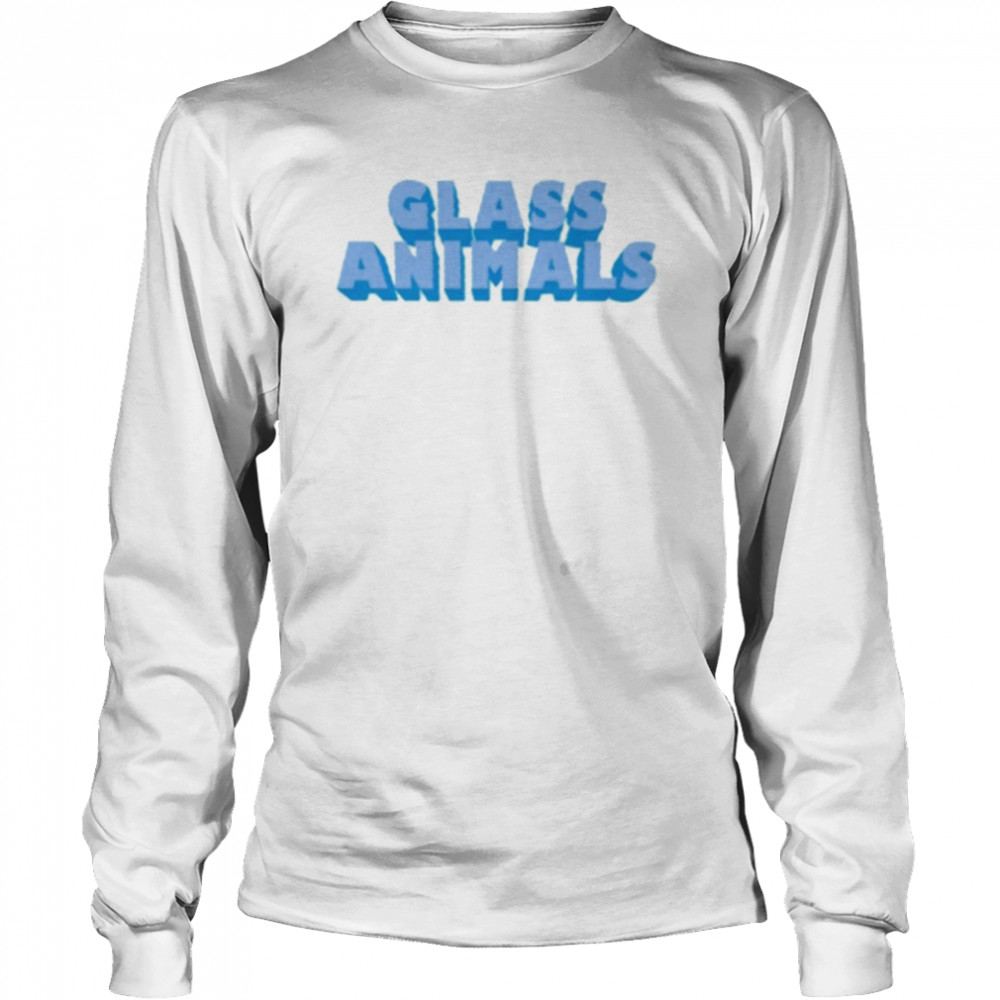 Glass Animals Wavey Logo T- Long Sleeved T-shirt