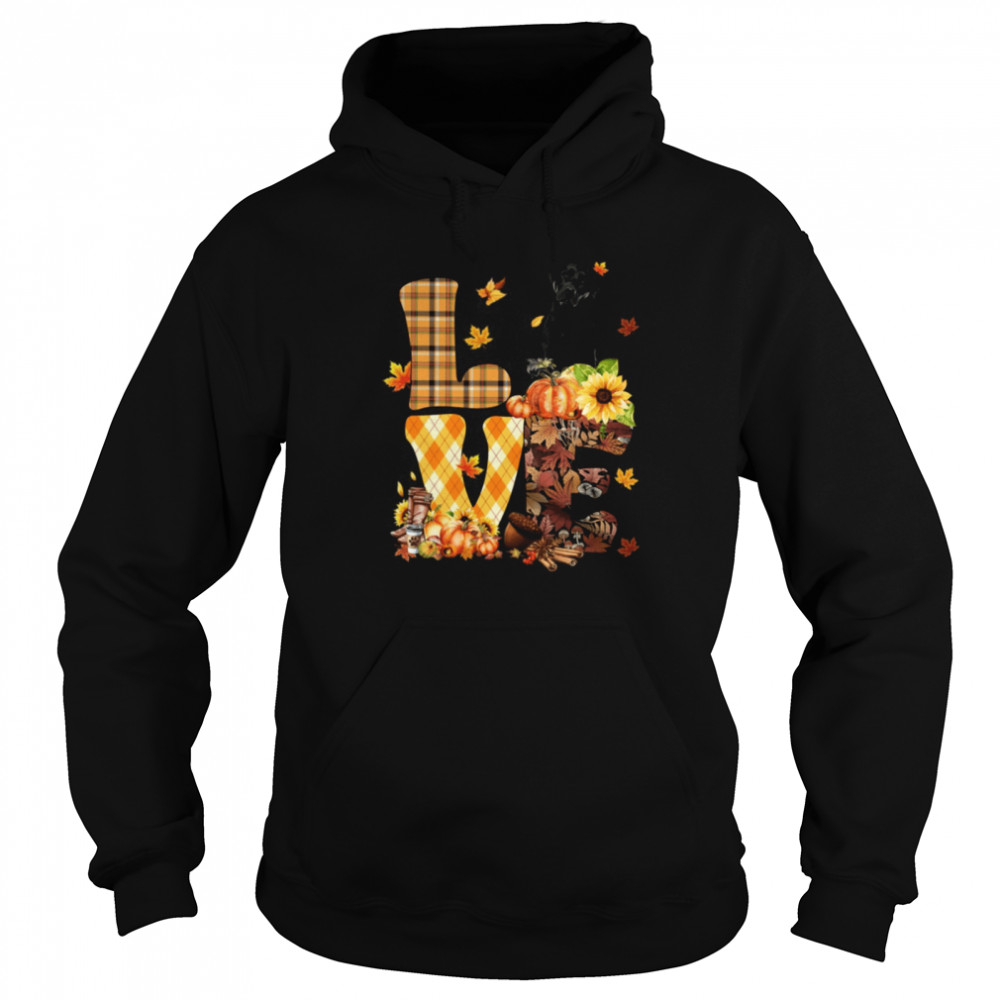 love autumn black labrador 1 classic t unisex hoodie