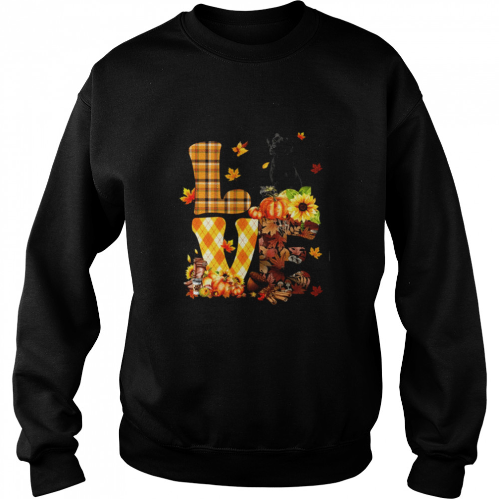 Love Autumn - BLACK Labrador Classic T- Unisex Sweatshirt