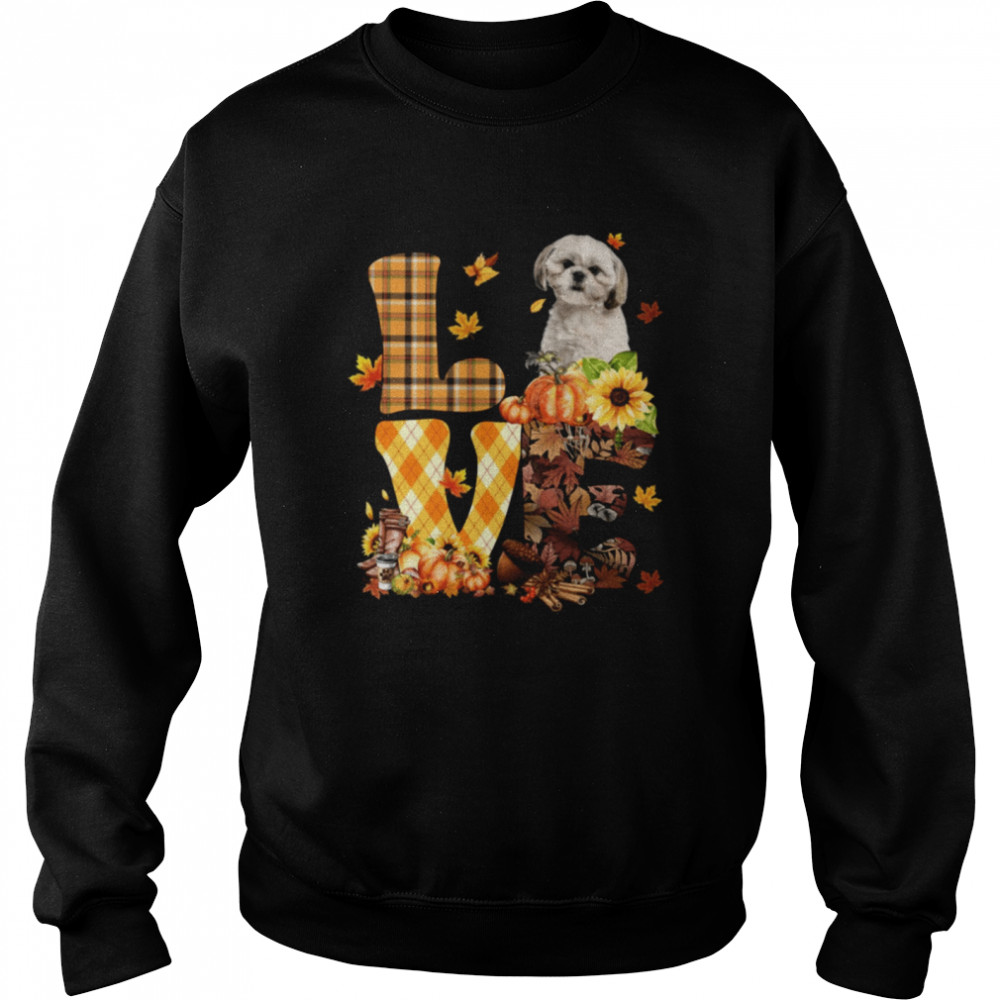 Love Autumn - CREAM Shih Tzu Classic T- Unisex Sweatshirt