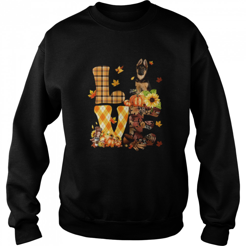 Love Autumn - German Shepherd 1 Classic T- Unisex Sweatshirt