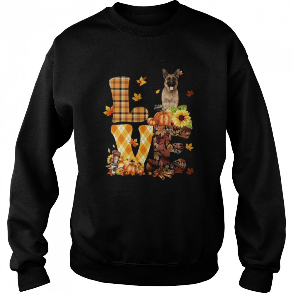 Love Autumn - German Shepherd 2 Classic T- Unisex Sweatshirt