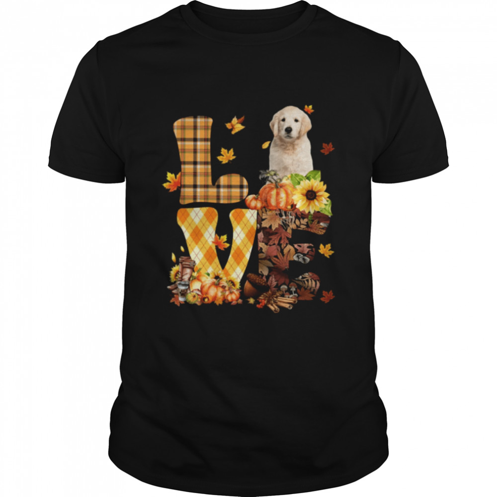 Love Autumn - Golden Retriever 1 Classic T- Classic Men's T-shirt