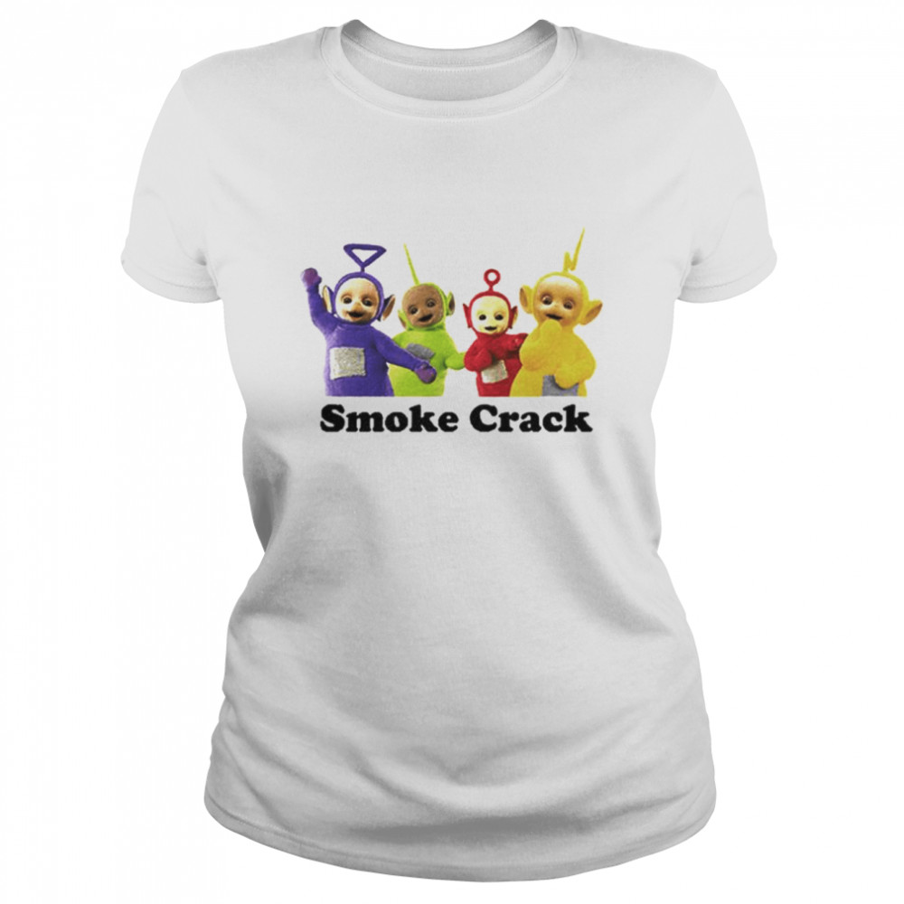 Teletubbies Smoke Crack T- Classic Women's T-shirt