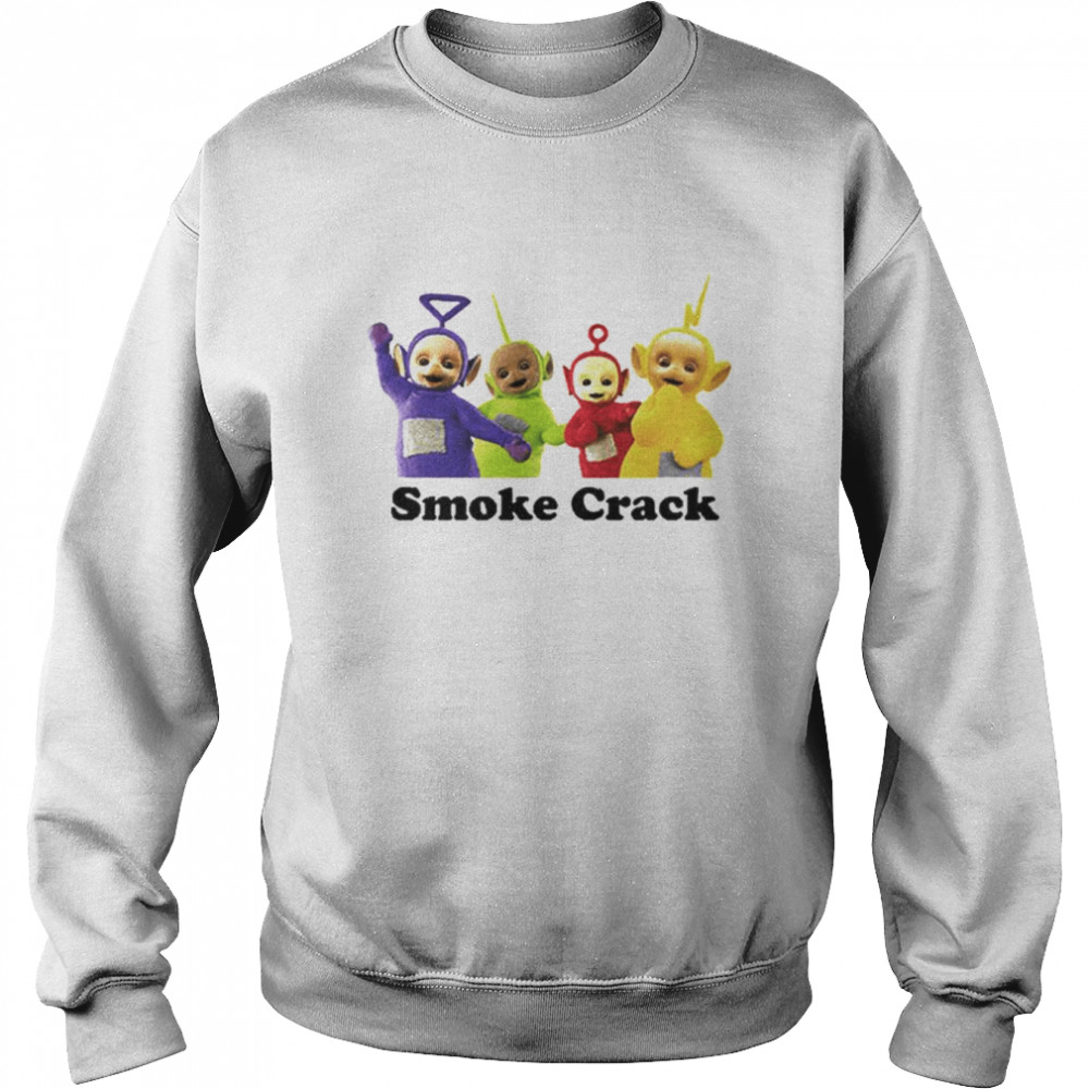 Teletubbies Smoke Crack T- Unisex Sweatshirt