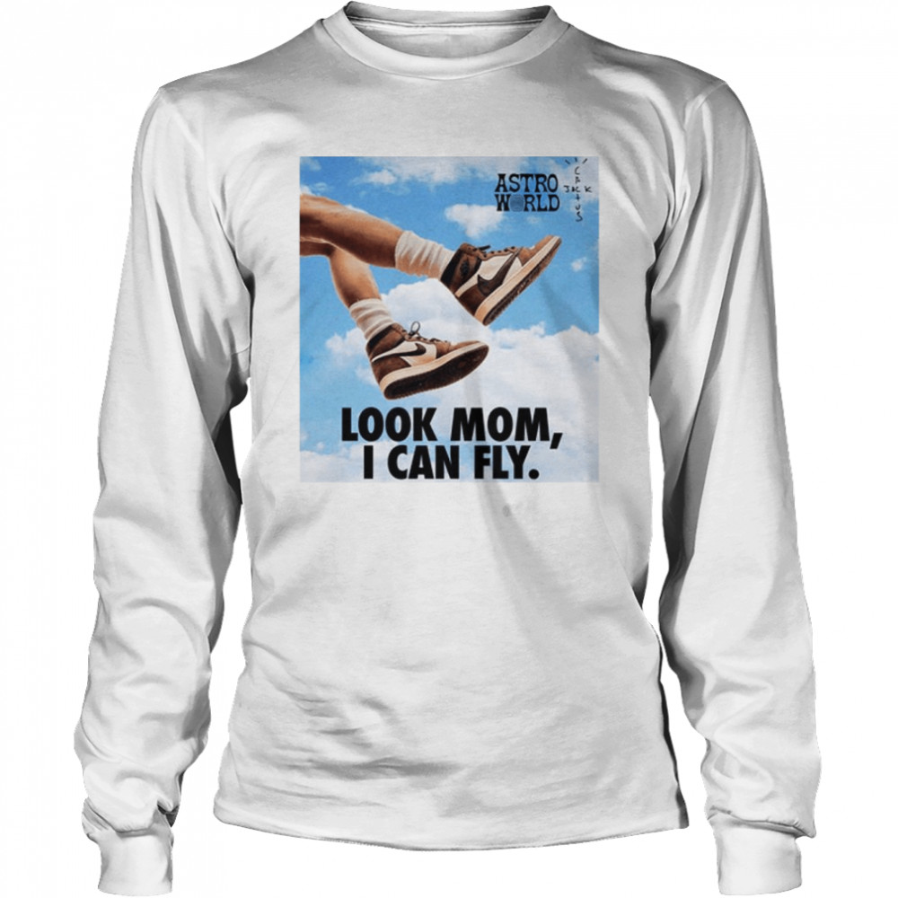 ASTROWORLD Look Mom I Can Fly Shirt Travis Scott Tshirt 