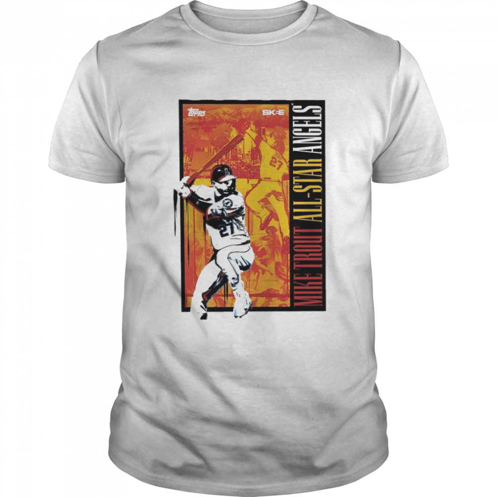 2022 MLB All-Star Art Collection – Mike Trout shirt Classic Men's T-shirt