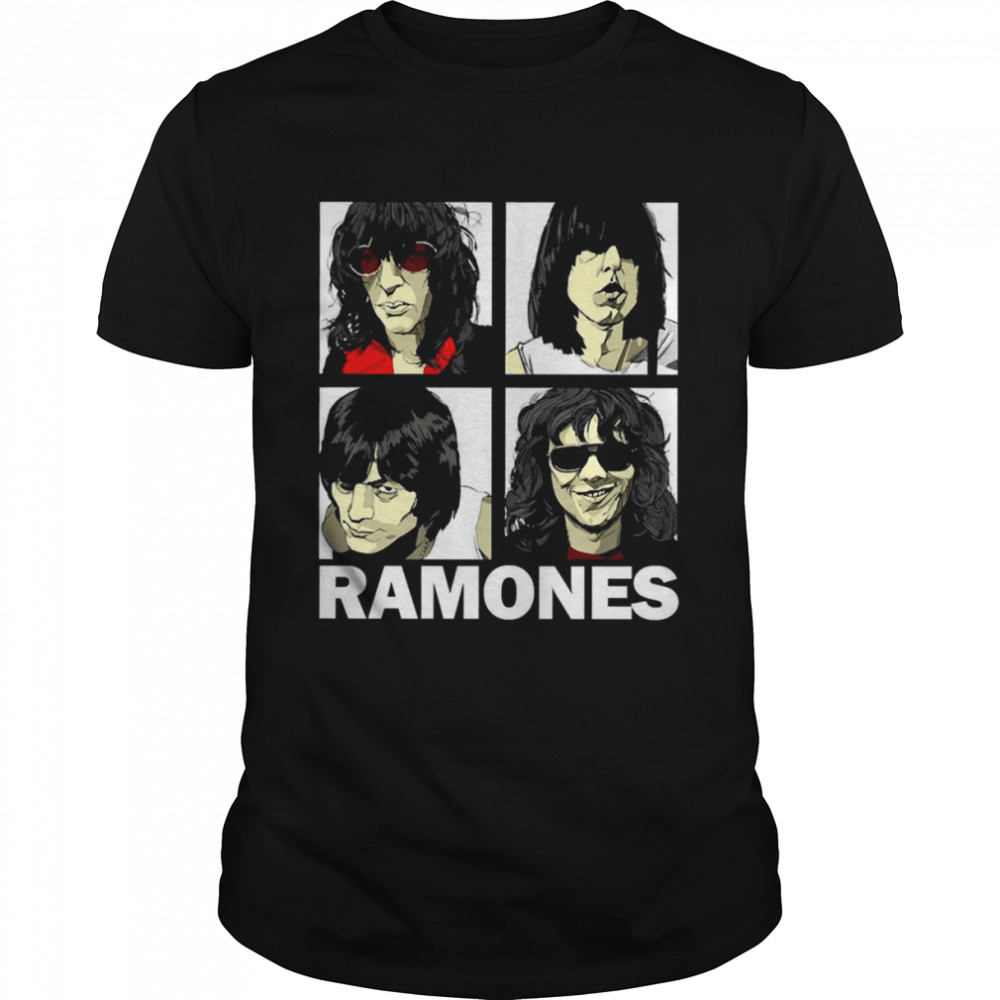 Cool Members Portrait This Ramone shirt