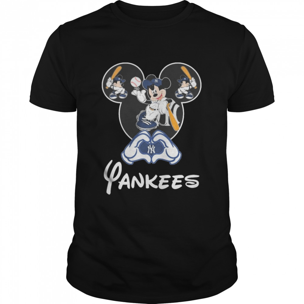 Mickey mouse baseball New York Yankees 2022 shirt - Kingteeshop