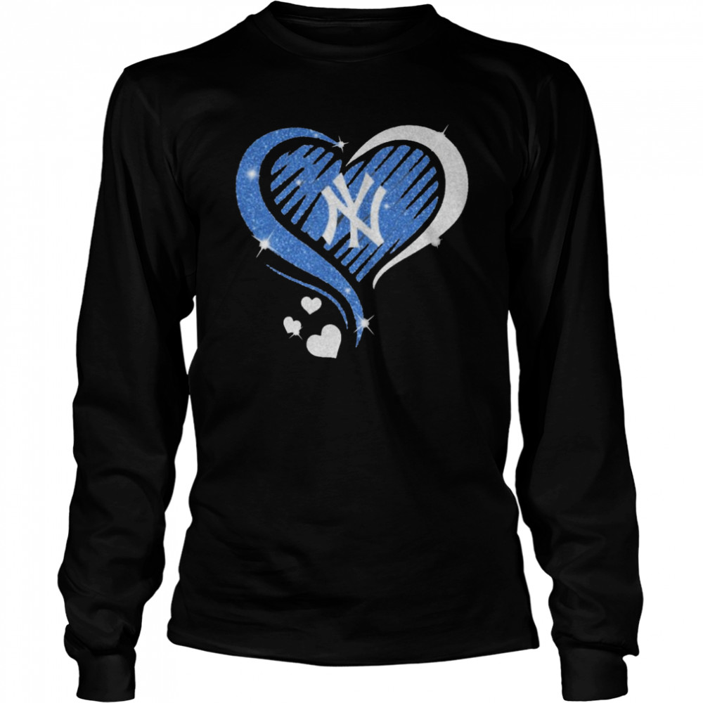 Peace Love New York Yankees T-Shirt - Kingteeshop