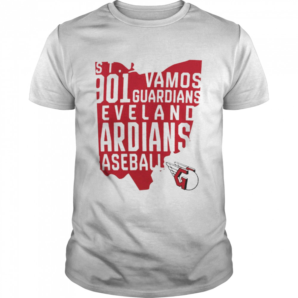 Official Cleveland Guardians Baseball Est 1901 Vamos Guardians  Classic Men's T-shirt