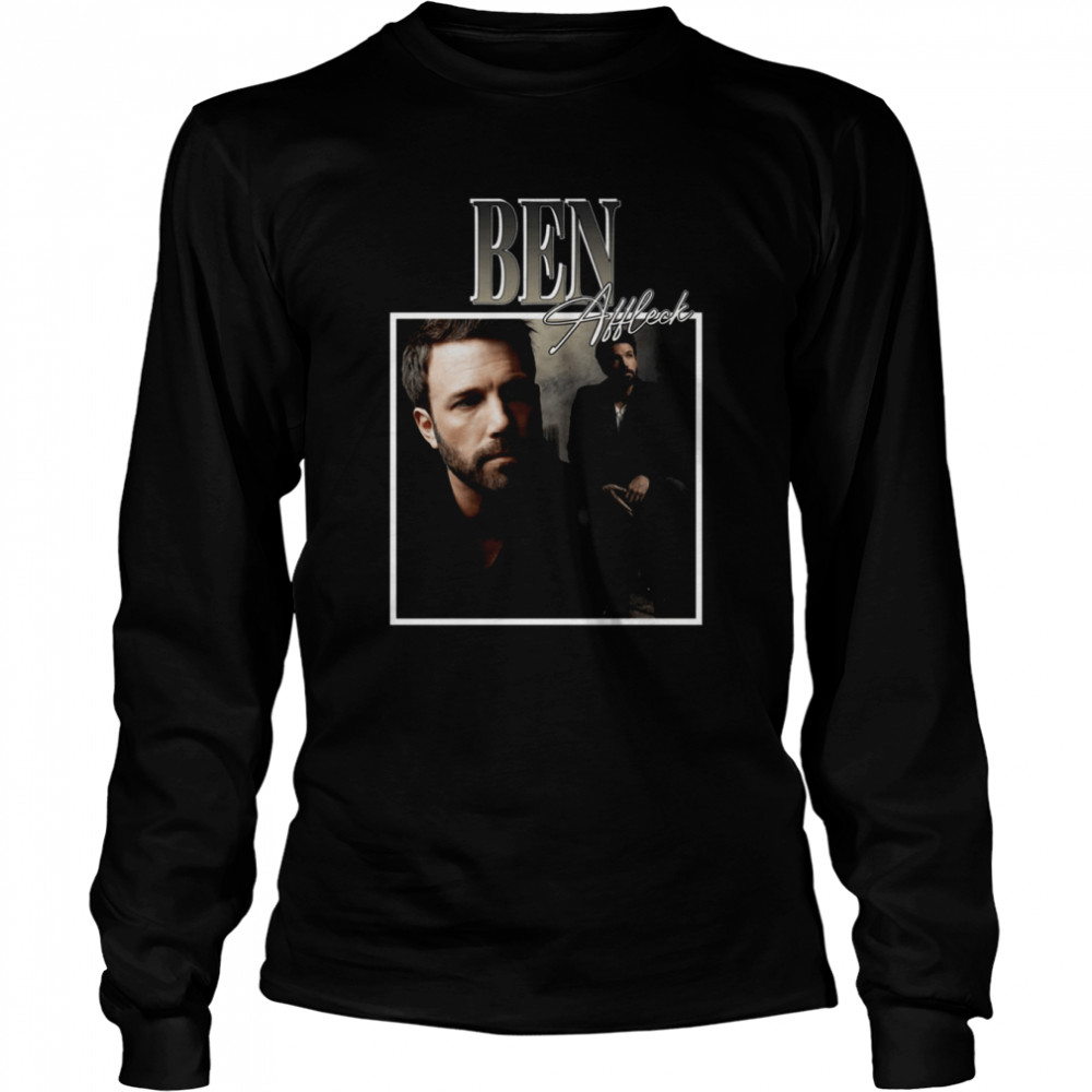 Ben Affleck Retro shirt Long Sleeved T-shirt