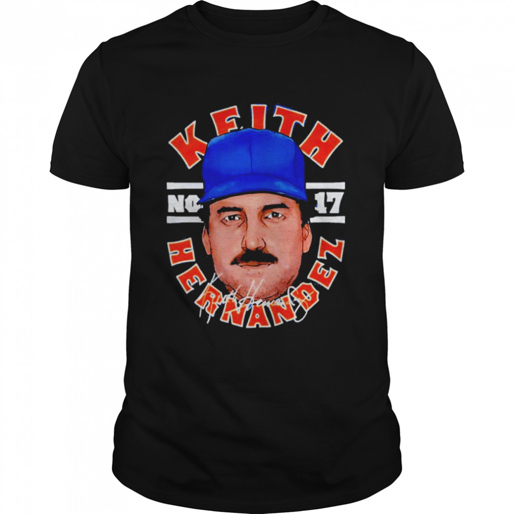 Keith Hernandez 17 Signs Vintage Shirt