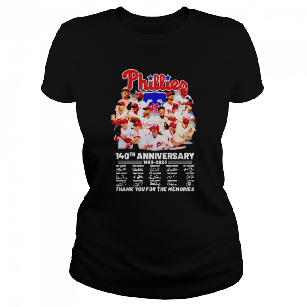 Vintage Philadelphia Phillies EST 1883 T Shirt Women Letter Print