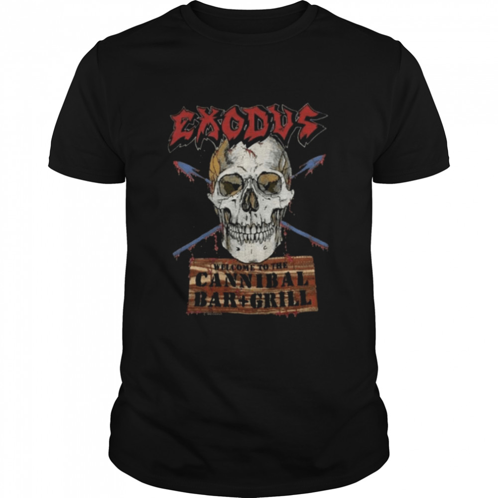 Cannibal Bar Grill Exodus Rock Band shirt Classic Men's T-shirt