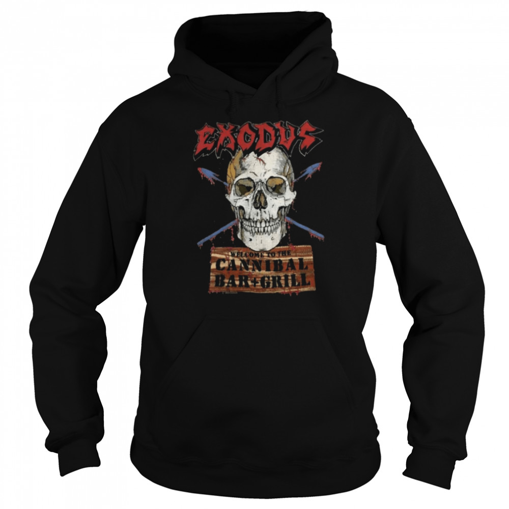 Cannibal Bar Grill Exodus Rock Band shirt Unisex Hoodie