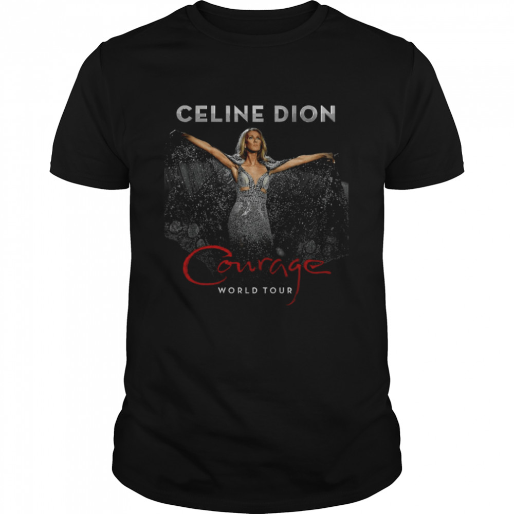 Celine Dion Courage World Tour shirt Classic Men's T-shirt