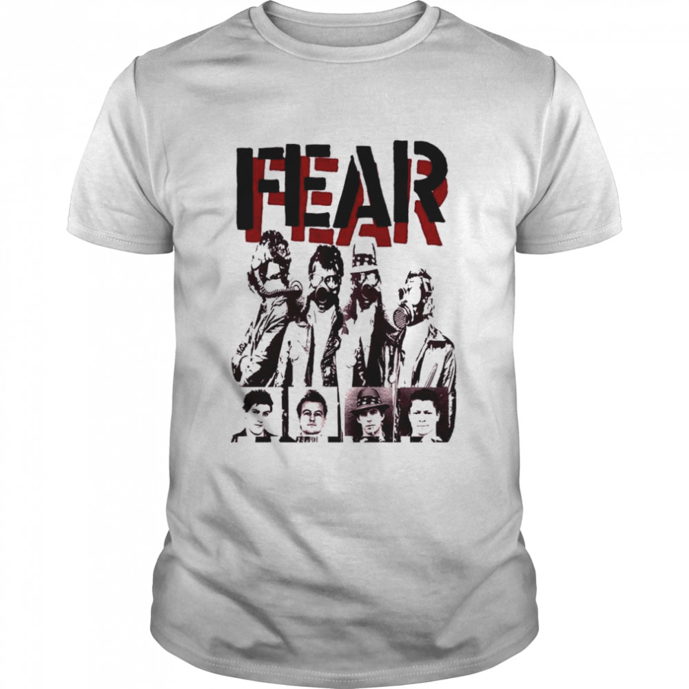 Fear New Band Music Punk shirt Classic Men's T-shirt