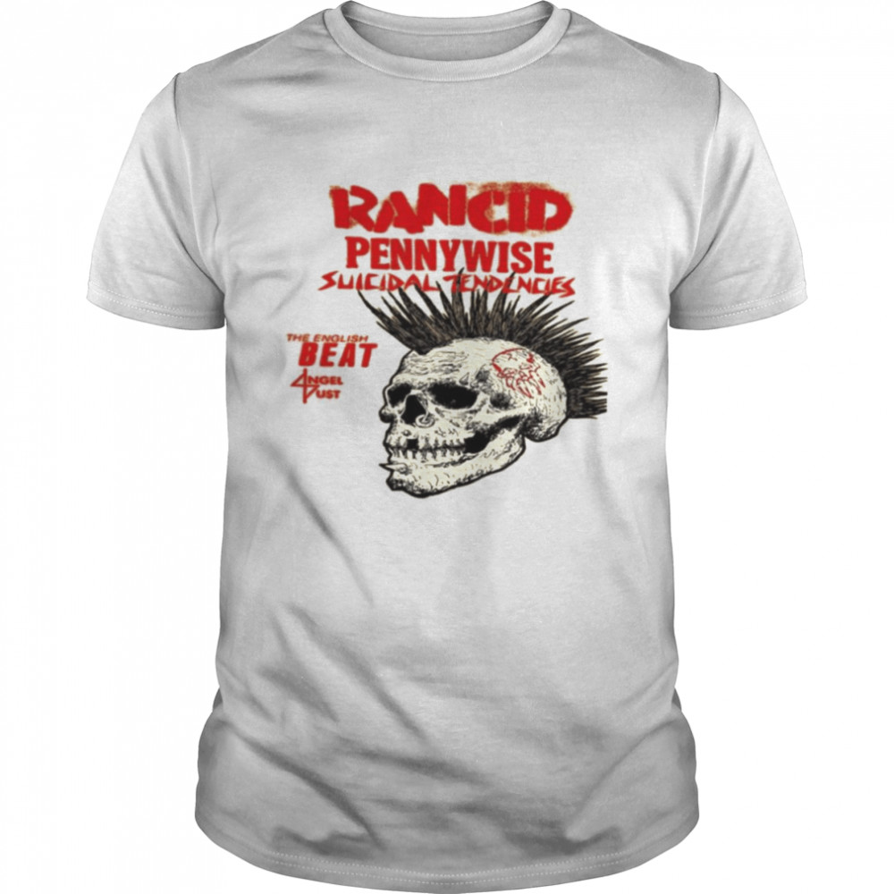 Pennywise Suicidal Tendencies And Rancid Band shirt Classic Men's T-shirt
