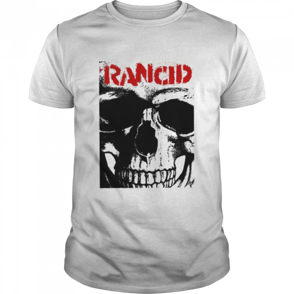 Skull Best Selling Rancid Band shirt Classic Men's T-shirt