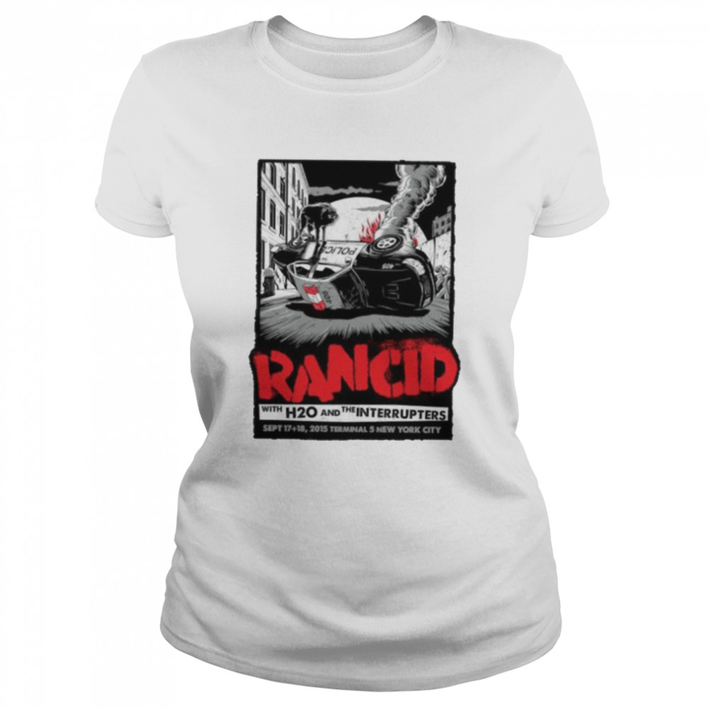 The Police Car Rancid Band shirt Classic Women's T-shirt