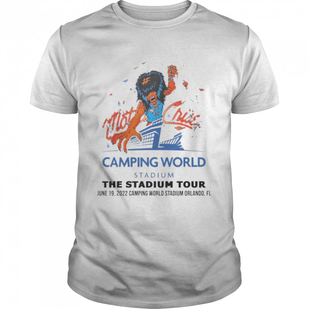 Motley Crue Stadium Tour 2022 Orlando FL Camping World Stadium Event shirt Classic Men's T-shirt