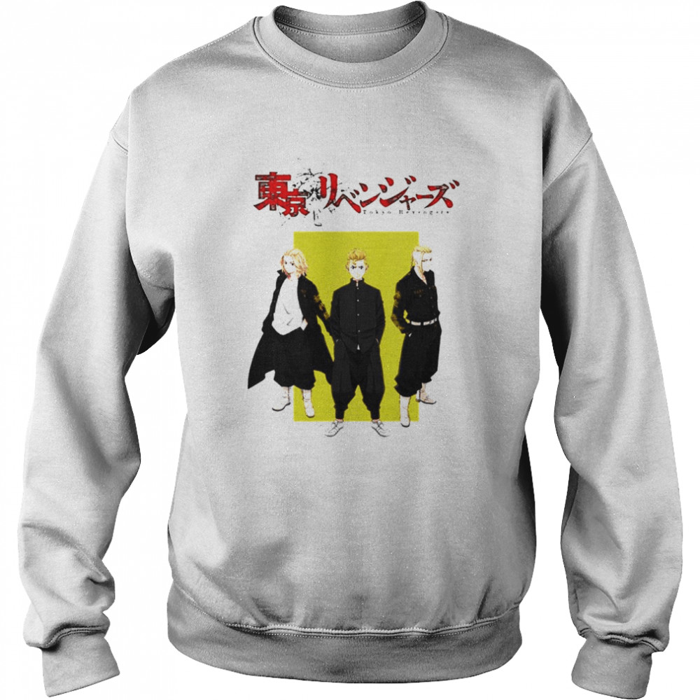 Tokyo Revengers Trio shirt Unisex Sweatshirt