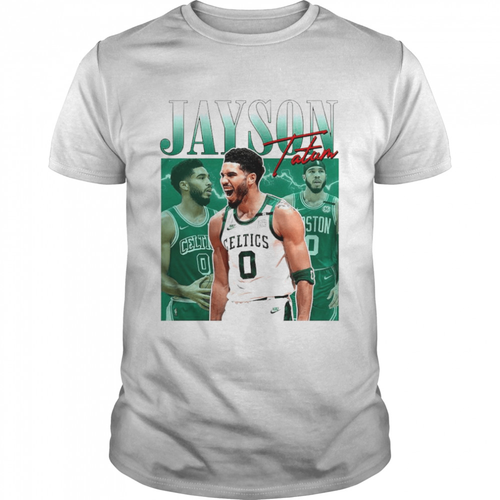 Retro NBA Boston Celtics Jayson Tatum T Shirt - Shirt Low Price
