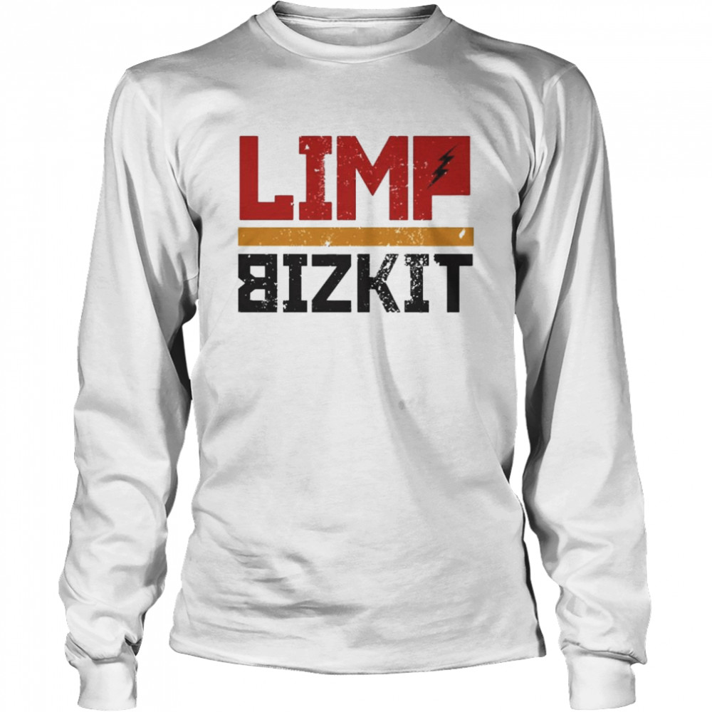 Vintage Limp Bizkit Design Long Sleeved T-shirt