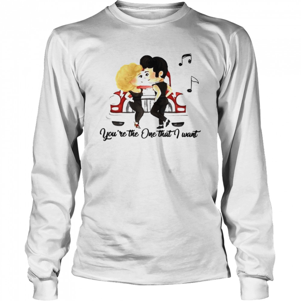 You’re The One That I Want Grease Summer Long Sleeved T-shirt