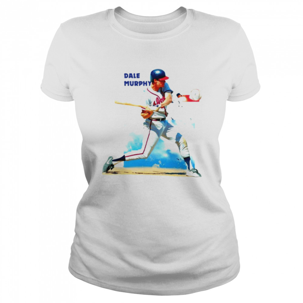 Mens MLB Team Apparel Atlanta Braves DALE MURPHY Baseball Shirt