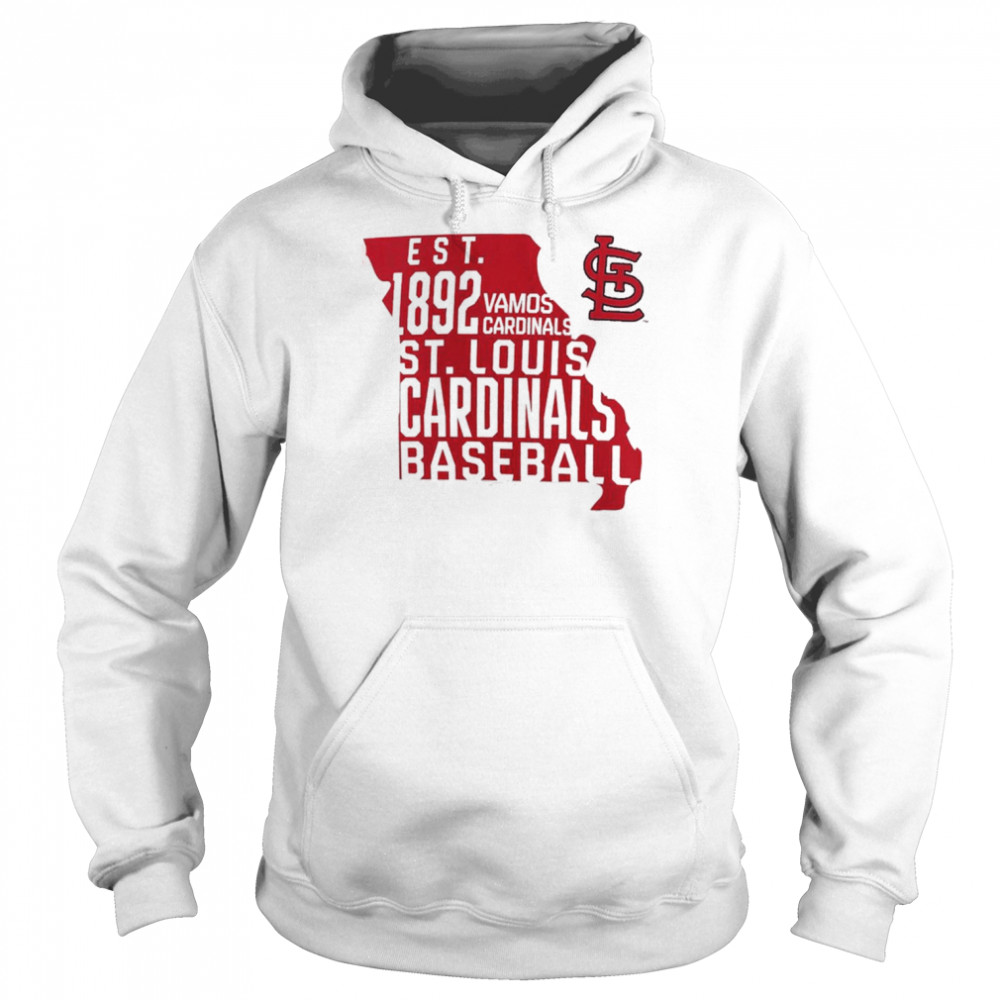 Est 1892 Vamos Cardinals St Louis Cardinals Baseball shirt, hoodie
