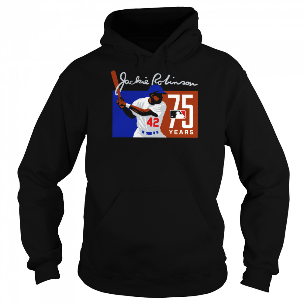 Jackie Robinson 42 Jackie Robinson 75th Anniversary Unisex T-Shirt