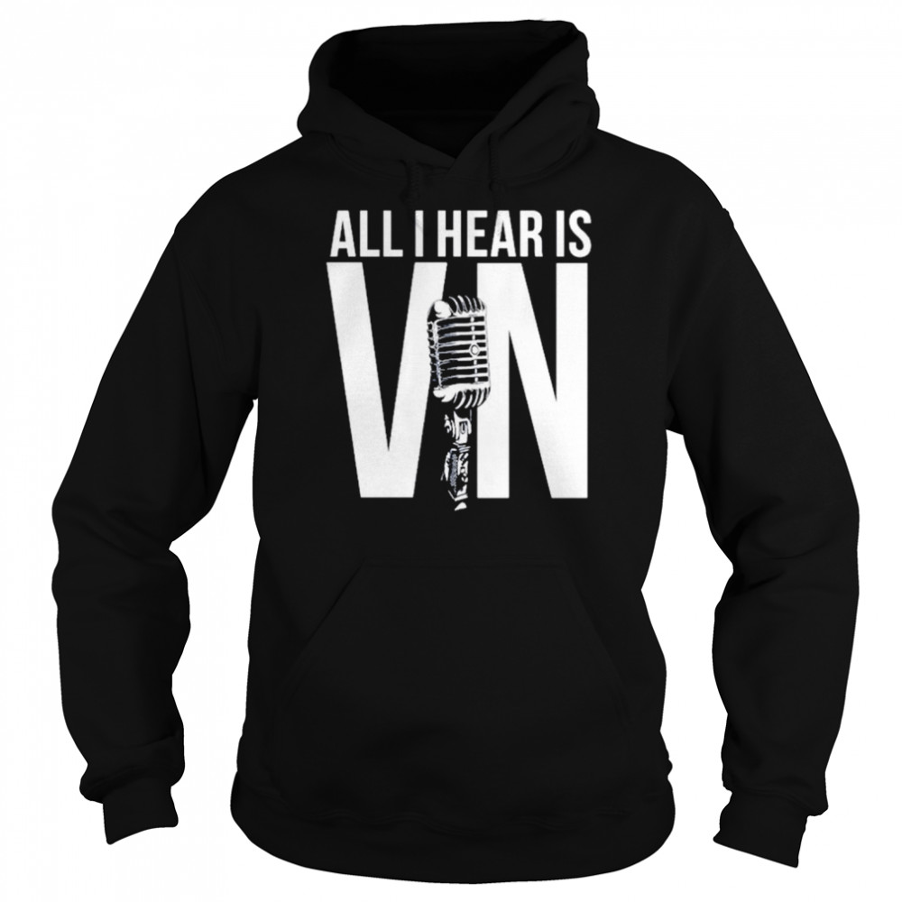 Vin Scully Angeles Baseball All I hear is Vin shirt - Limotees