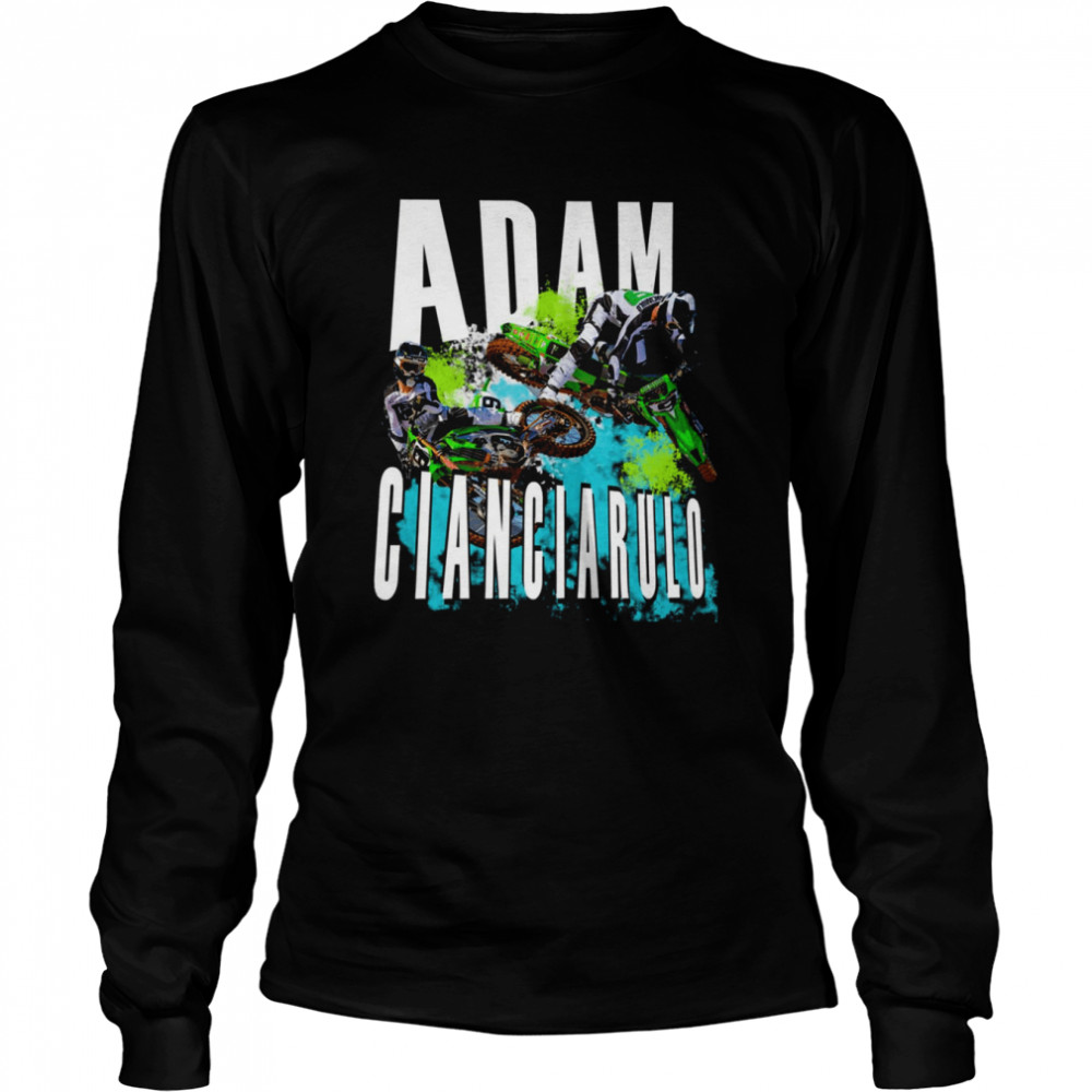 Adam Cianciarulo Superstar Sundays Motocross And Supercross Champion shirt Long Sleeved T-shirt