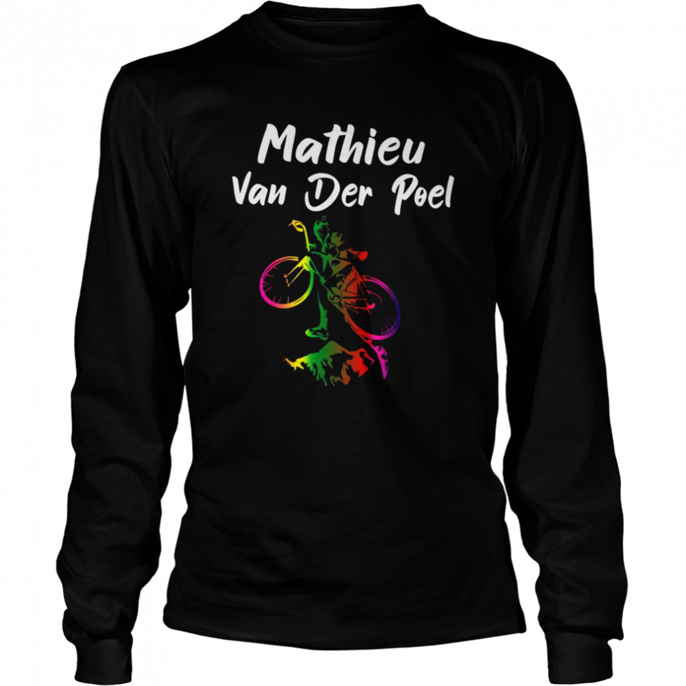 Aesthetic Art Van Der Poël Cycling Sports shirt Long Sleeved T-shirt