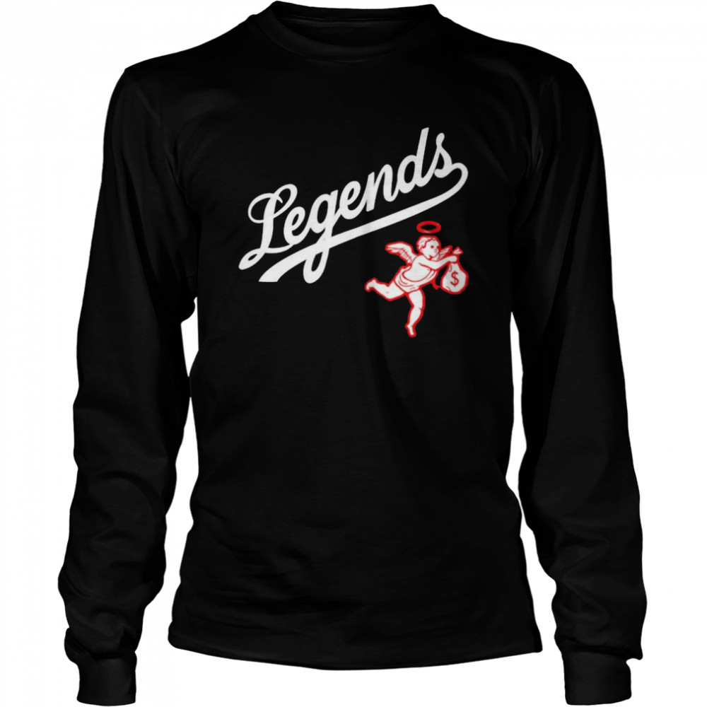 AJ BRED Legends Angel shirt Long Sleeved T-shirt