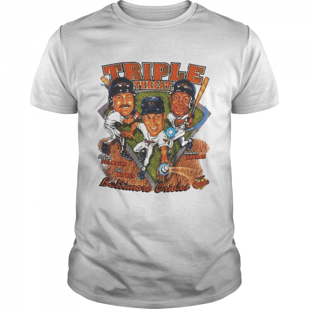 Baltimore Orioles Triple Threat  Classic Men's T-shirt