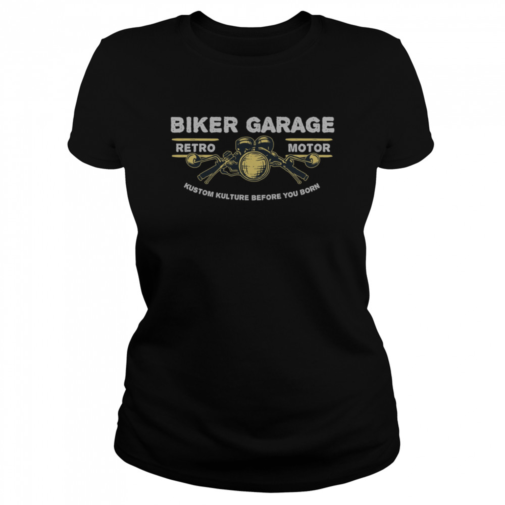 Bikers Rap Hip Hop Portrait shirt Classic Women's T-shirt