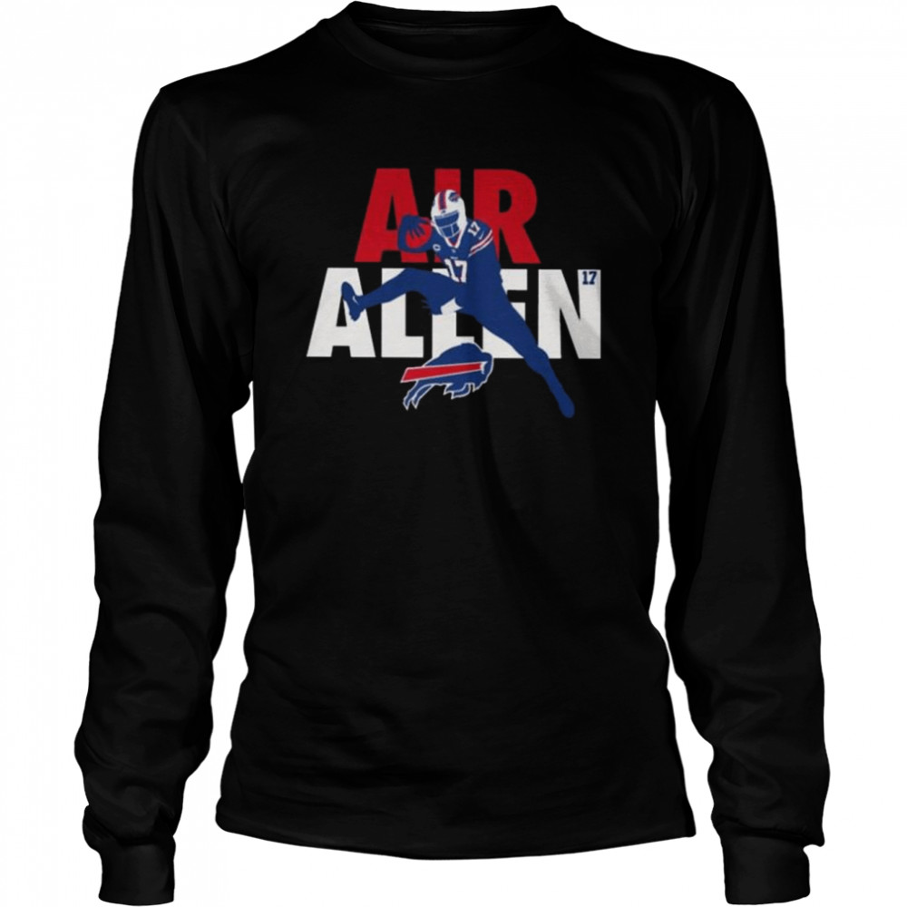 Brandon Buffalo Bills Air Allen  Long Sleeved T-shirt