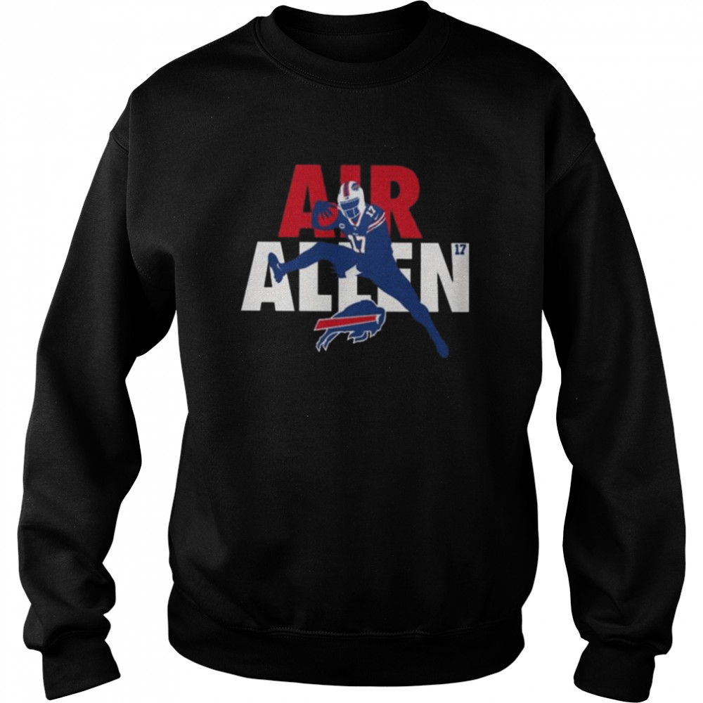 Brandon Buffalo Bills Air Allen  Unisex Sweatshirt