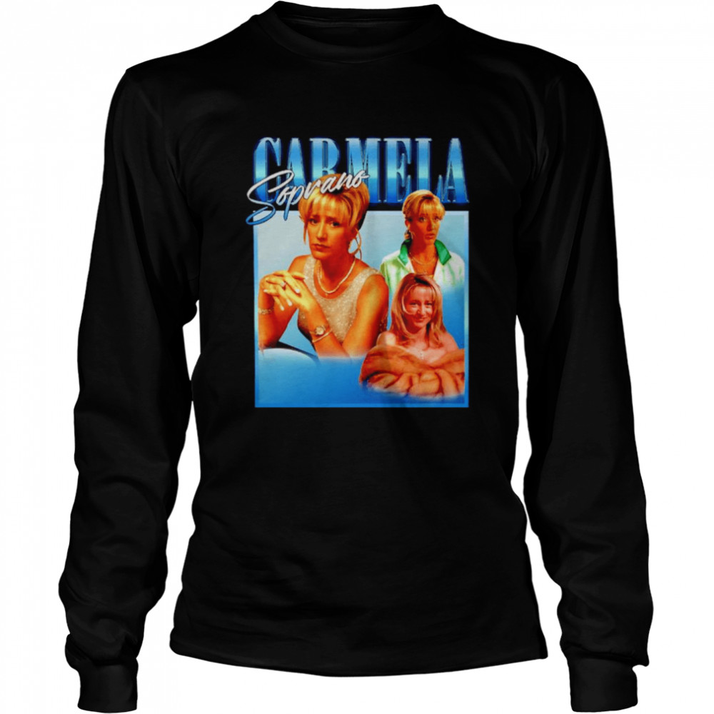 Carmela Soprano 90s Vintage  Long Sleeved T-shirt