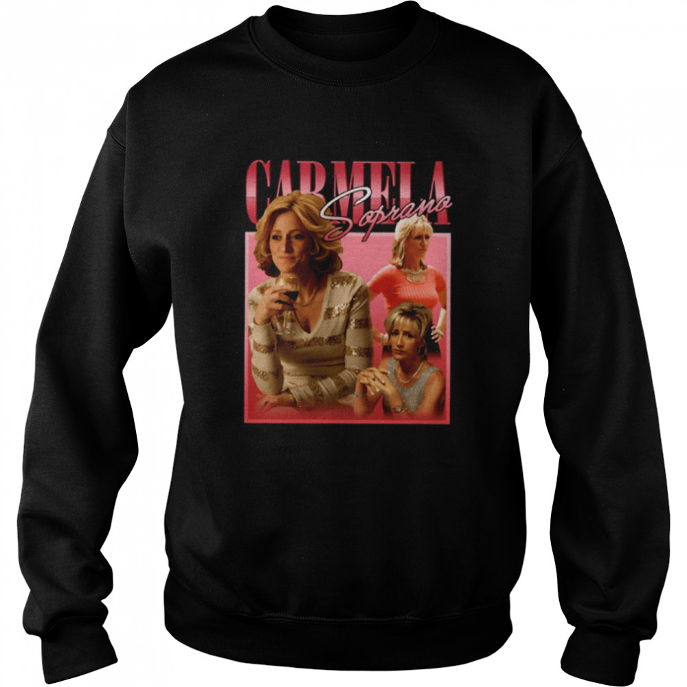 Carmela Soprano Vintage Merch Mafia Inspired shirt Unisex Sweatshirt