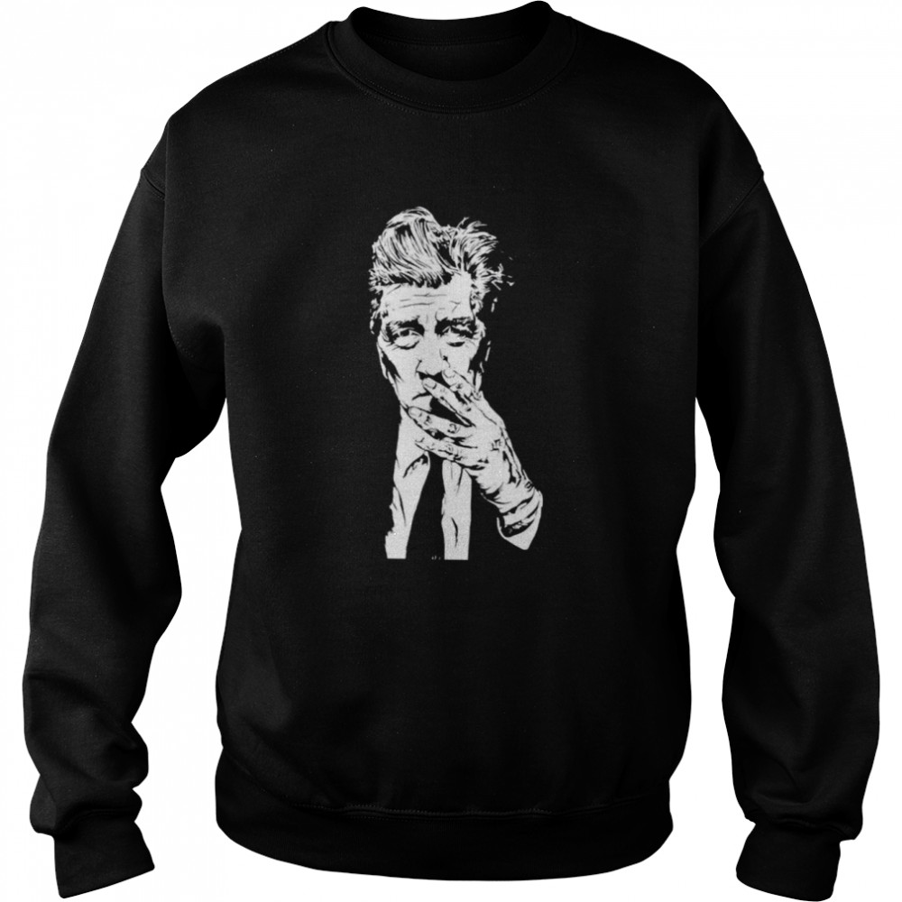 Cool Portrait David Lynch shirt Unisex Sweatshirt