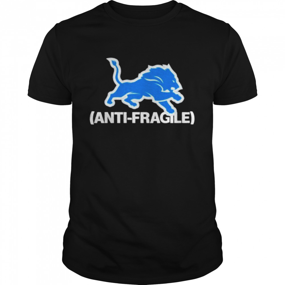 Detroit Lions Anti-Fragile 2022  Classic Men's T-shirt