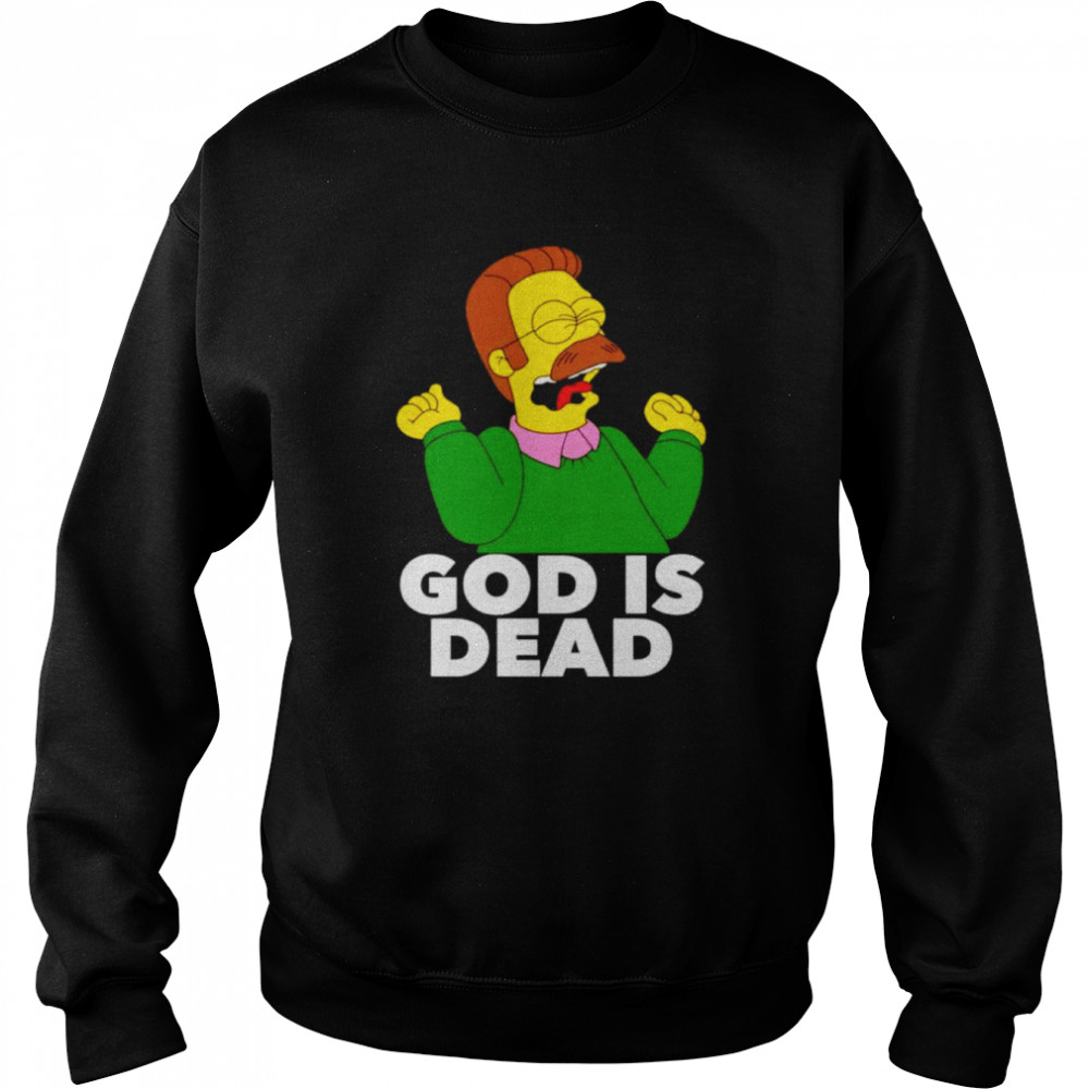 God Is Dead The Simpsons  Unisex Sweatshirt