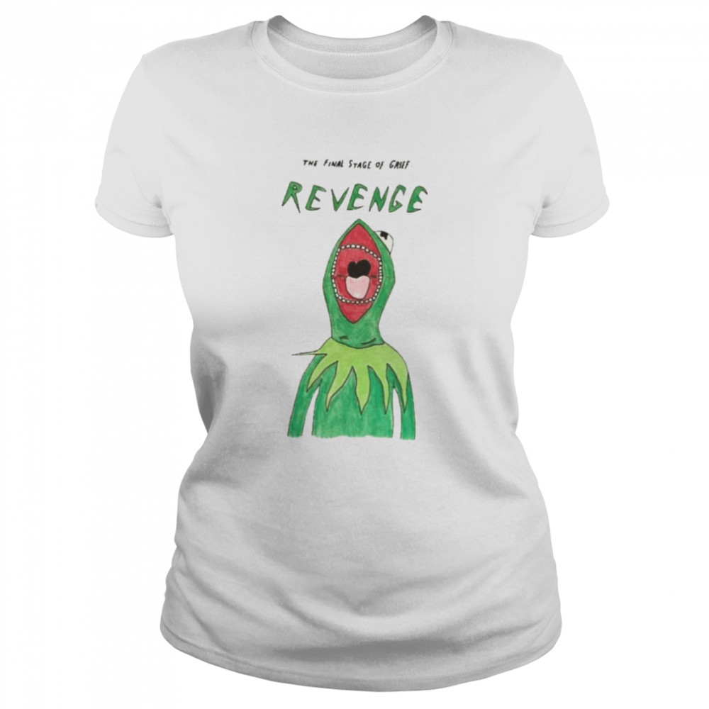 Green frog the final stage of grief revenge shirt Classic Women's T-shirt