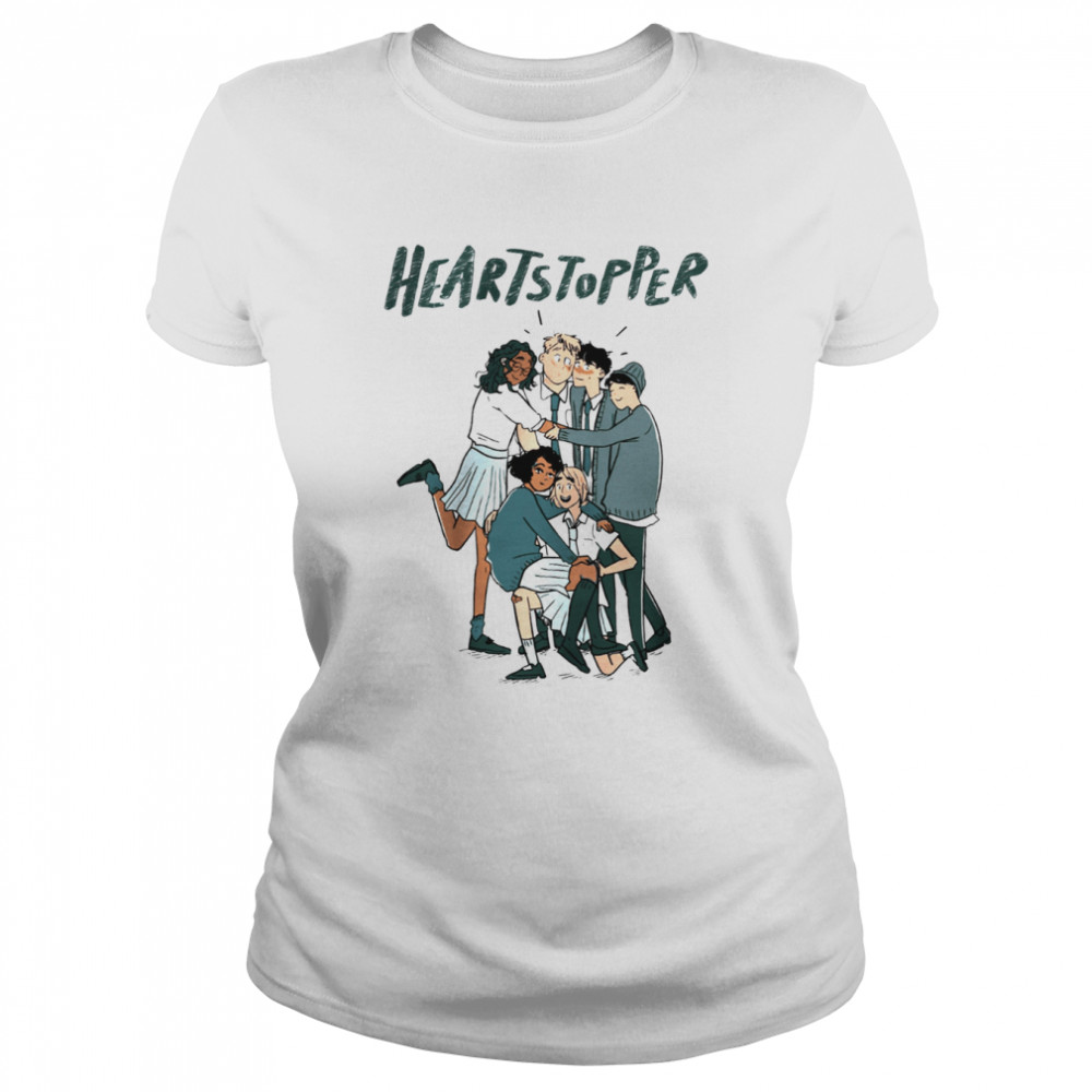 Heartstopper Nick And Charlie Lgbtq+art shirt Classic Women's T-shirt