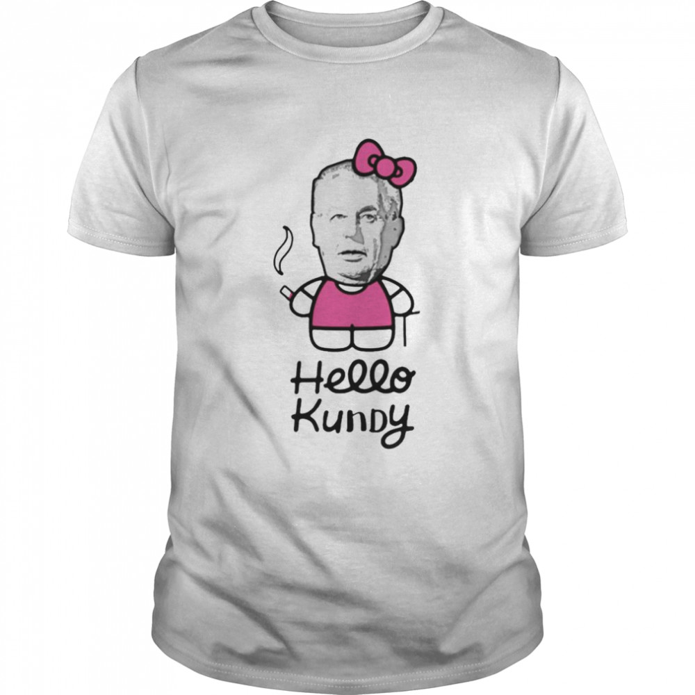 Hello Kitty Hello Kundy shirt Classic Men's T-shirt