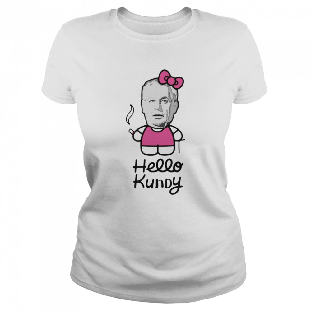 Hello Kitty Hello Kundy shirt Classic Women's T-shirt